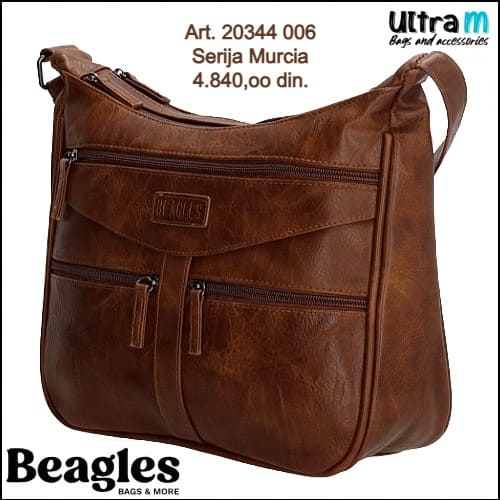 Zenska torba Beagles Art. 20344 006 Murcia braon