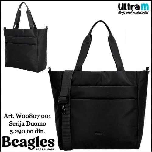 Zenska torba Beagles Art. W00807 001 Doumo crna