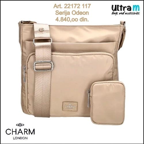 Zenska torba Charm London Art. 22172 117 Odeon light taupe