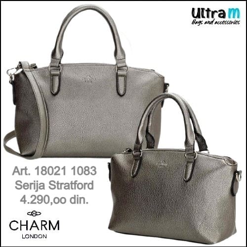 Zenska torba Charm London Art. Stratford 18021 1083 siva