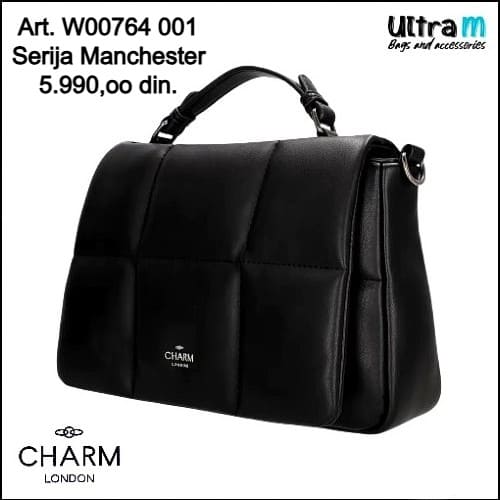 Zenska torba Charm London Art. W00764 001 Manchester black