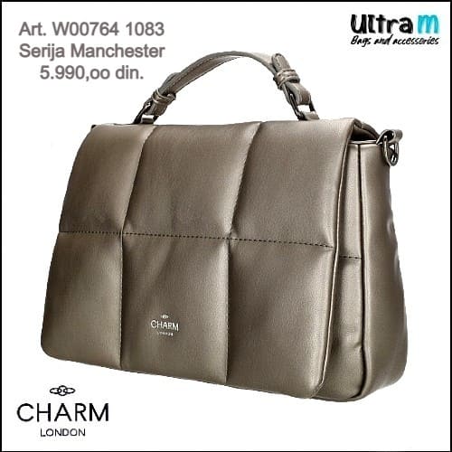 Zenska torba Charm London Art. W00764 1083 Manchester silver