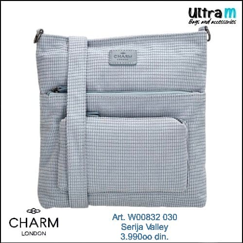 Zenska torba Charm London Art. W00832 030 Valley jeans blue