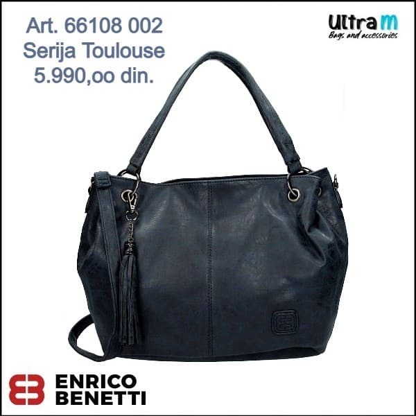 Zenska torba Enrico Benetti Art. 66108 002 Toulouse teget