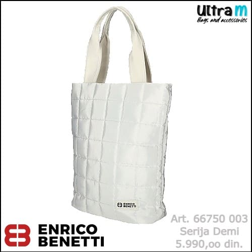 Zenska torba Enrico Benetti Art. 66750 003 Demi bela