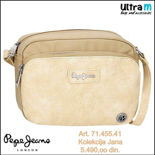 Zenska torba Pepe Jeans London Art. 71.455.41 Jana bež