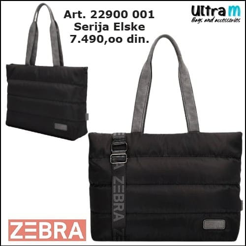 Zenska torba Zebra Trends Art. 22900 001 Elske crna